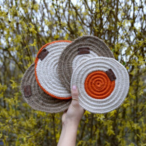 Dessous de plats en coton(x2)