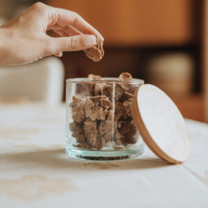 Bocal avec couvercle